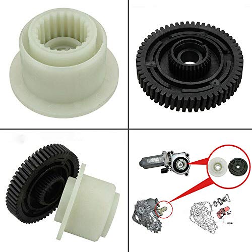 SIMNO JIAHONG Engranajes plásticos de 27107566296 Transferencia de la Caja del actuador del Motor Reforzado de Fibra de Carbono Gear FOR BMW X3 X5 For For Land Rover LR3 LR4 Deporte Benz GL ML