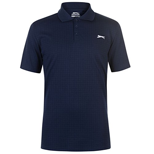 Slazenger - Polo para hombre azul claro L