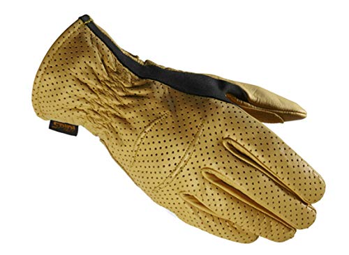 SPIDI Guantes de Cuero Summer Road, Amarillo, Talla 3XL