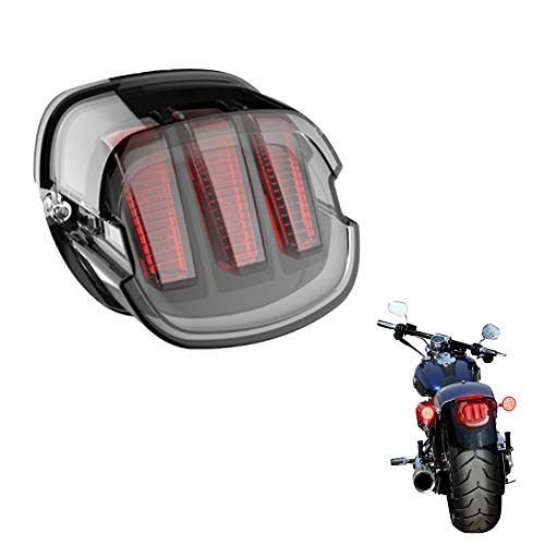 SXMA Eagle Claw - Luz trasera LED de freno trasera con señal de giro LED para motocicleta