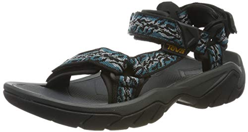 Teva Terra Fi 5 Universal, Sandalias de Punta Descubierta Mujer, Azul (Manzanita Deep Lake Mdlk), 40 EU