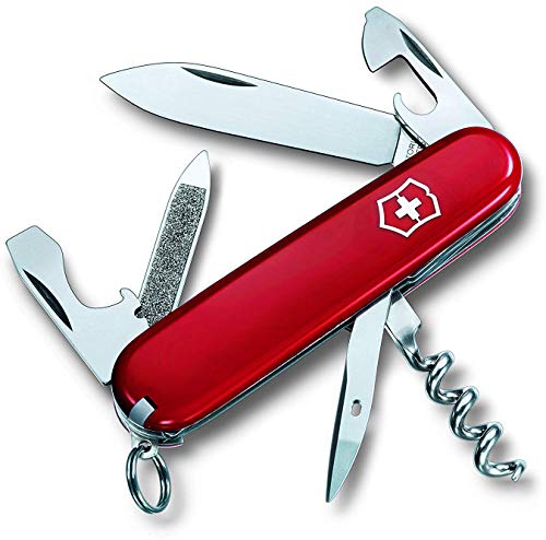 Victorinox V03803.B1 Navaja Medio Sportsman, Rojo, M