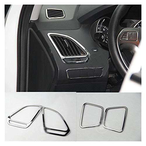 Wishful Ajuste para Hyundai IX35 2010-2015 Outlet de Aire de Aire ABS CHORMOME Trim Accesorios Auto Accesorios DE DCORACIÓN DE Coche DE Coche 4PCS per Set