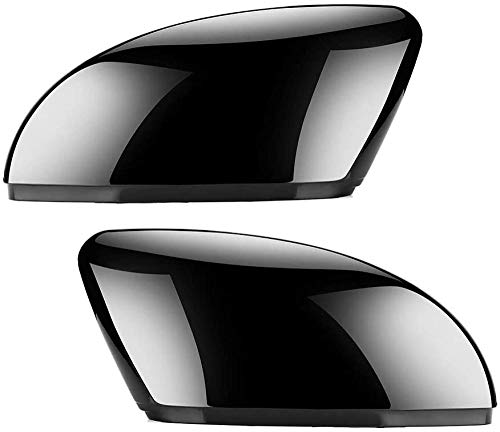 XGFCNB 2 Piezas   para Volkswagen VW Passat B7 Jetta MK6 CC Scirocco MK3 ABS Cubierta de Espejo retrovisor Lateral Cubierta de Espejo de Puerta