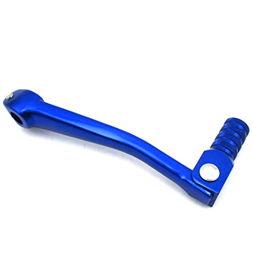 XLYZE CNC Palanca de cambio de palanca de cambios plegable de aluminio azul para 50cc 110cc 125cc 140cc 150cc 160cc Pit Dirt Bikes TTR XR50 CRF50 KLX110