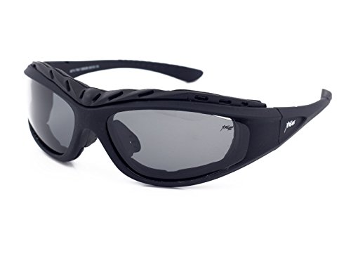 Xtreme Plus Lunettes de Sport Lunettes de Soleil polarisées pour Homme Femme Unisexe Kayak, canoë en, Snow Boarding, Cyclisme, Ski, Conduite, vélo Amovible en Mousse Souple pour Ordinateurs Portables