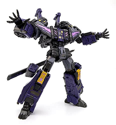 YCLL Transformer Juguetes Generations de transformación Sixshot Decepticon Figure (Color : Black)