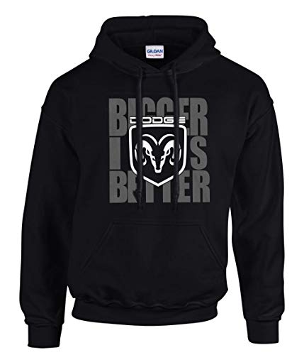 zagorka Dodge Pickup ram Nitro Viper Charger Auto Coronet USA Hooded Sudaderas con Capucha Negro -3245 – SW