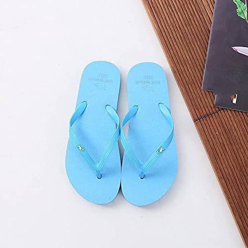 Zapatillas Para Mujeres/Hombre,Chanclas De Verano Antideslizantes Exterior Wear Fashion Flip-Flop Sandalias Zapatillas Zapatillas Primavera Primavera Plana Casual Zapatos De Piso Para Sandalias De Do