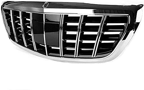 ABS Parrilla del Radiador del Parachoques Delantero para Mercedes Benz S-Class Maybach 2014-2018,Grill De Entrada De Aire Delantera,Modificación de Coche Accesorios de Decoracion