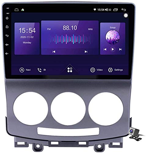 Android 10 Car Radio de Navegación GPS para Mazda 5 2005-2010 con 9 Pulgada Táctil Support 5G FM Am RDS/DSP MP5 Player/Steering Wheel Control/Carplay Android Auto