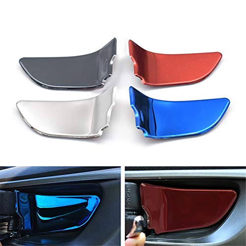 BANIKOP Car Styling Accesorios Interiores Tapa de la manija de la Puerta, para Subaru STI Impreza BRZ Forester Legacy