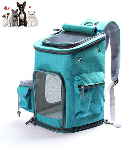 Bolsa para mascotas Mascota perro del morral del portador, por Mediano Grande Gatos Perros, Cachorro mochila de portátil bolsa de viaje for pasear, hacer senderismo, viajes al aire libre Viaje