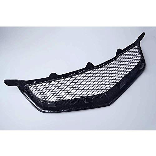 BTSDLXX Coche Kidney Grille Rejillas Frontales de Radiador, para Honda Accord CL7 Parachoques Delantero Riñón Parrilla Protectora Deporte, Negro, ABS