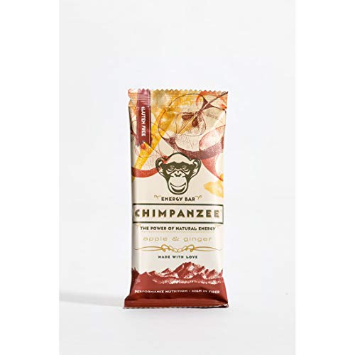 CHIMPANZEE Barre énergétique Vegan (x20) : Pomme gingembre 55g