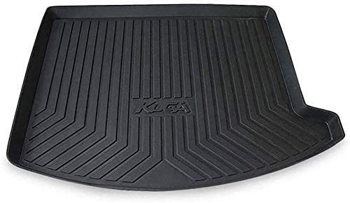 Coche Alfombrillas Maletero para Ford Kuga MK2 2013 2014 2015 2016 2017 2018 2019, Forro Maletero Trasero Alfombrillas Impermeable Interior Protectora Accesorios