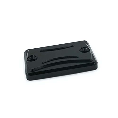 Cubierta de depósito de fluidos de Frenos Freno de Motocicleta para Suzuki para LT-R450 Quad Racer para LT-Z250 LT-Z400 Quad Sport Z Cubierta del depósito (Color : Negro)