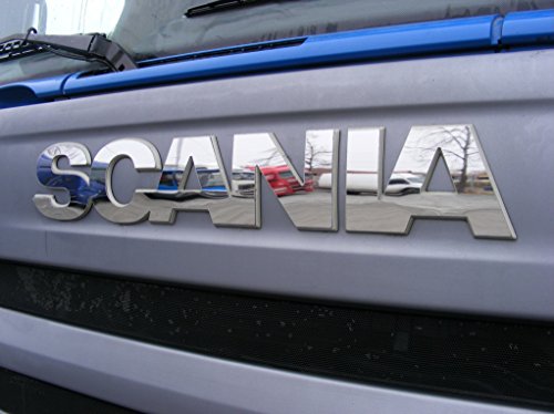 Cubierta de señal de espejo para SCANIA R, P y G Series 2004-2009 años hecha de acero inoxidable pulido camión camionero accesorios de decoración frontal