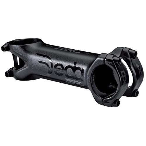 Deda Elementi Zero2 Stem/Attacco, 100 mm, Polish on Black (POB), Alloy 2014, 83 °, MY19 potences Unisex, Negro