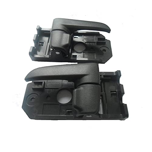 Development Interior Interior Interior Trasero Derecho DE LA Puerta Negro Ajuste para 2004-2009 KIA Spectra SPECTRA5 (Color : Black)