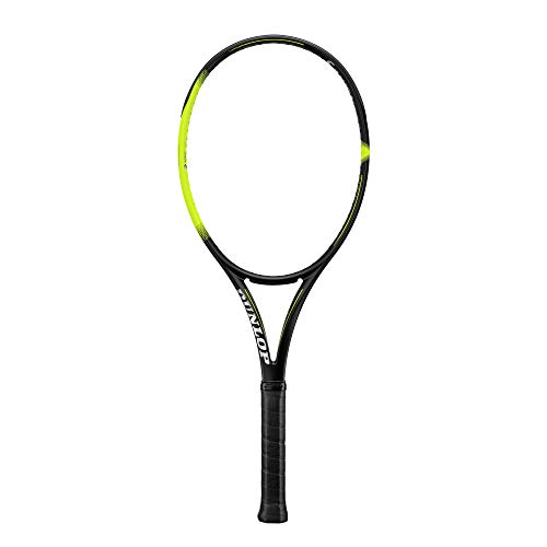 DUNLOP Unisex's SX 300 Tour Raqueta de Tenis, Negro/Amarillo, 4 3/8