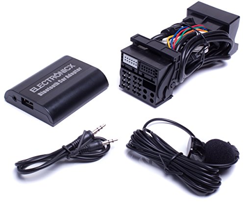 Electronicx Adaptador de Radio para Coche Auto Carro Manos Libres Bluetooth Controlador de Radio Desde el Volante AUX MP3 CD Opel Vauxhall Holden Antara Astra H