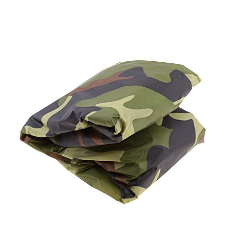 Funda Impermeable ATV con Bolsa de Almacenamiento Compatible para Quad, ATV, ATC Bike - Camo XL