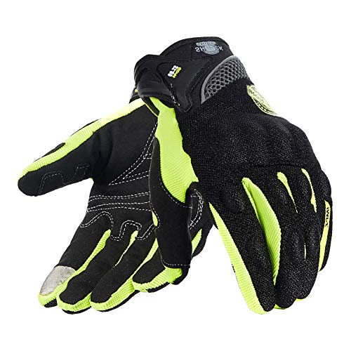 Guantes de Moto, Dedo Completo Guantes de Moto con Pantalla Táctil Guantes de Nudillos