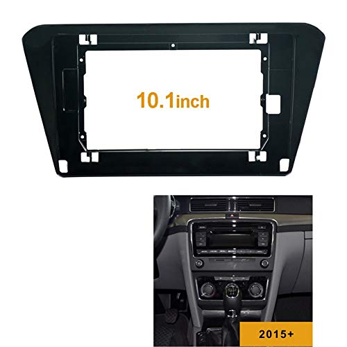 HUOGUOYIN Car Stereo Bluetooth 2din Car CD DVD 1DIN Trama De Audio De Ajustar El Adaptador Dash Panel De Revestimiento De Facia 10.1inch For Skoda Superb 2015+ Doble DIN Radio Player Fascia del Coche