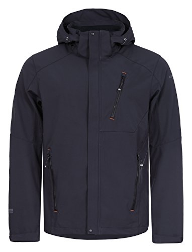 ICEPEAK Hombre Scott Softshell Chaqueta, Primavera/Verano, Hombre, Color Antracita, tamaño Small