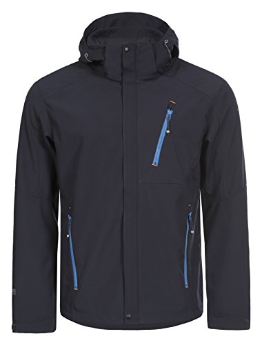 ICEPEAK Scott Soft Shell, Hombre, Azul Marino, L