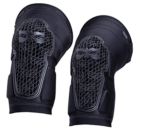 Kali Protectives Strike Knee/Shin Protection Protección de Rodilla y espinillas, Unisex, Negro/Gris, S