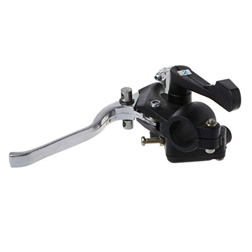 KEENSON Universal Dual Freno Thumb Throttle Palanca Mini 2 Stroke ATV Quad 4 Wheeler 43cc 47cc 49cc 7/8"Manillar Accesorios de Motocicleta Motorcycle Brake Palanca,Palanca de Freno de Motocicleta