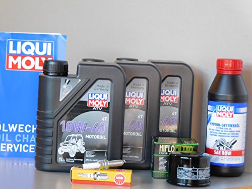 Kit de mantenimiento para ATV Quad Yamaha YFM 700 Grizzly Kodiak Inspección aceite bujía