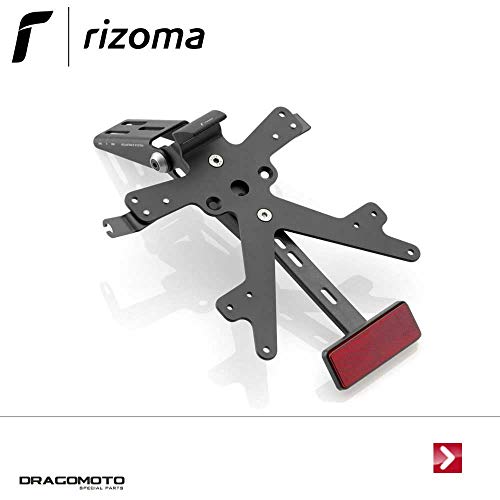 Kit portamatrícula Fox Rizoma negro PT709B