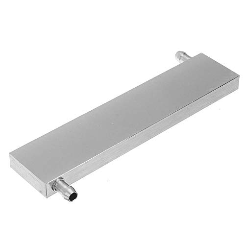 Landa tianrui Bloque de enfriamiento de Agua de Aluminio DIY 40x180x12mm for CPU Semiconductor Radiador de refrigeración Radiador