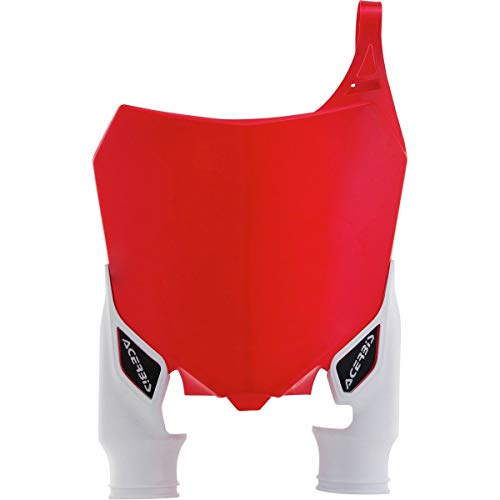 Letrero portanumero Raptor crf450r 13 Rojo/Blanco