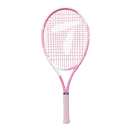 Ligero Raqueta de Tenis para Señoras y Chicas, Profesional Tennis Rackets Set con Bolsa de Transporte, para Principiantes y Jugadores Intermedios, Rosado