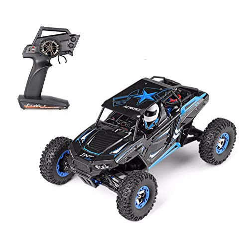 LXWM Mando A Distancia 1:12 2.4G 4WD 50 Km/H Eléctrico Cepillado Off-Road Modelo De La Motocicleta De Alta Velocidad Coche RC Car Kid Regalo