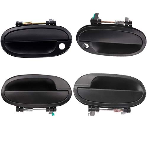 Manija de la Puerta Exterior del cochePUERTA Exterior del Juego DE Coche 4/2/1 Uds para Chevrolet Spark Daewoo MATIZ OEM: Delantero Trasero Izquierdo(Size: One Set 4PCS)