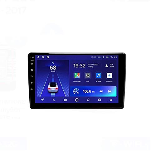 MIVPD Car Stereo Android 10.0 Radio para Peugeot 308 2013-2017 Navegación GPS Unidad Principal de 9 Pulgadas Pantalla táctil Reproductor Multimedia MP5 Receptor de Video con 4G WiFi SWC Carplay