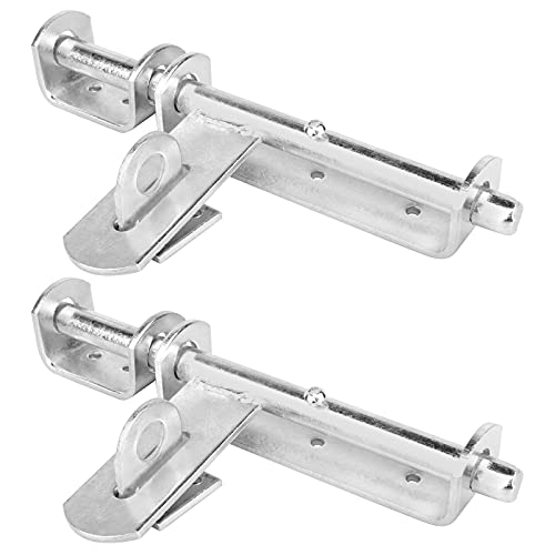 MOUNTAIN_ARK 2 pestillos para puerta de 246 mm de acero al carbono galvanizado para la seguridad antirrobo de puertas y ventanas