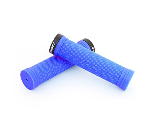 MSC Bikes GRIP01BU Puños blocantes, Azul, 130 mm