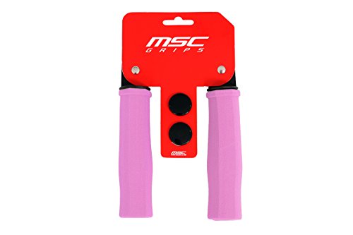 MSC Bikes GRIP05 Puños de Espuma, Rosa, 125 mm