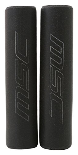 MSC Bikes MSC SILGRIP34BK - Puños de Silicona ergonómicos, 130 mm