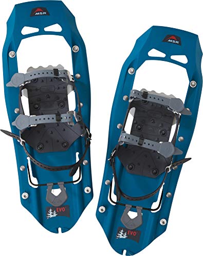 MSR - Raquetas de nieve Evo – Raquetas de nieve con ayuda de subida, color: azul oscuro