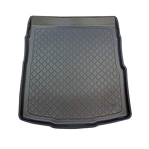 MTM Bandeja Maletero Passat (B8) Desde 12.2014- a Medida, Alfombra Cubeta Protectora Antideslizante. Uso: Sedan; Solo para Las Versiones con Rueda de Repuesto Normal, cód. 4938