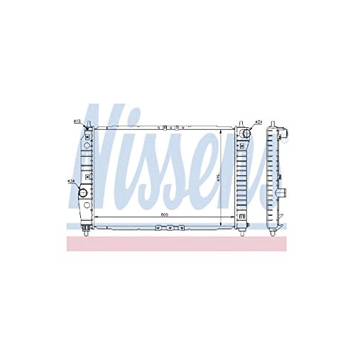 Nissens 61645 Radiador, refrigeración del motor