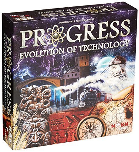 NSKN Legendary Games Progress Evolution of Technology Board Game by NSKN Legendary Games