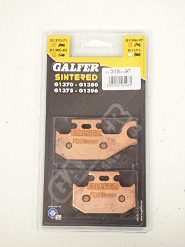 Pastillas de Freno GALFER Quad Bombardier 300 Outlander 2004 2005 G1397 Neuf